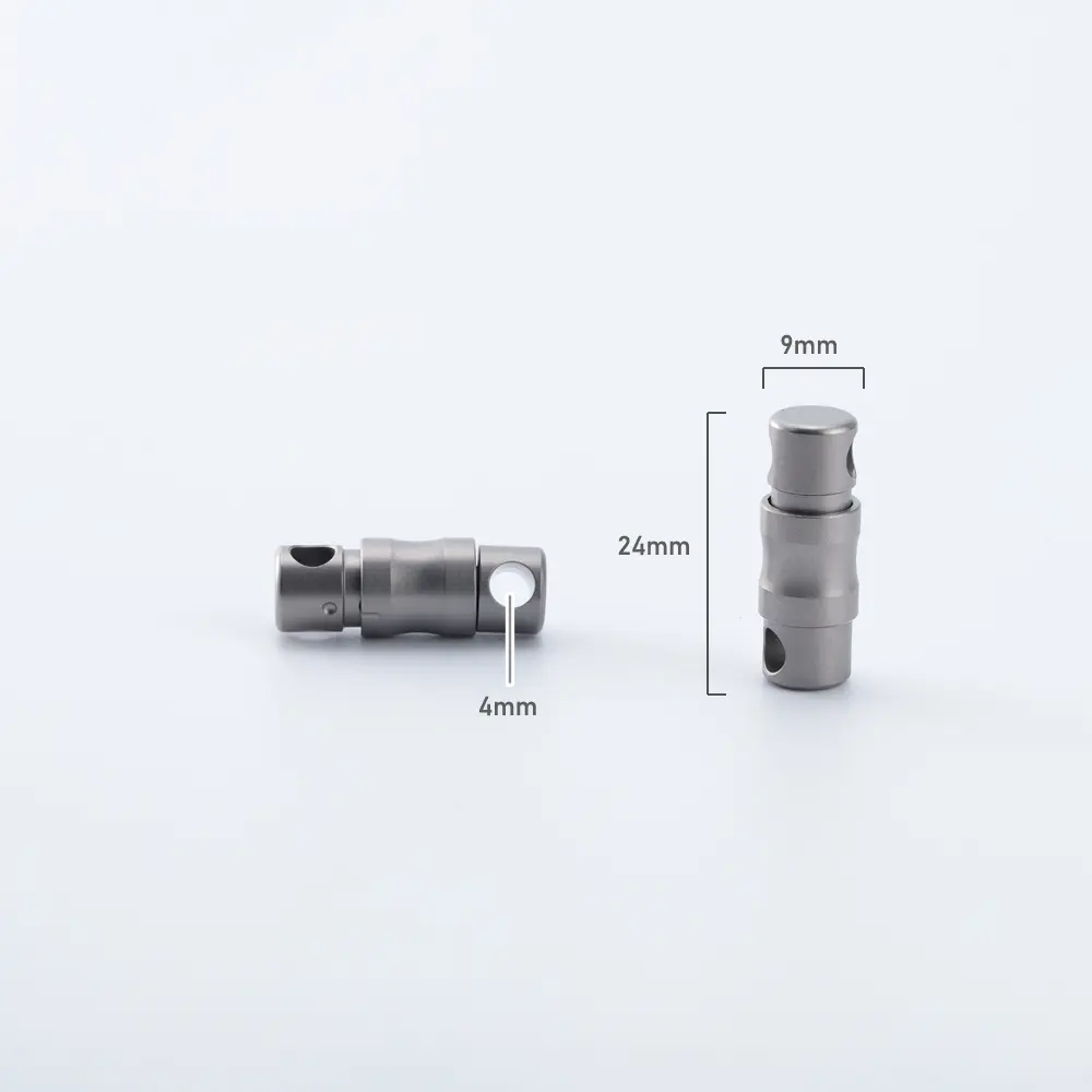 Titanium Alloy Keychian Car Key Connecting Rotary Buckle EDC Outdoor Tool