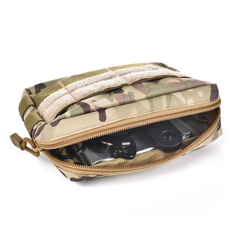 Small Outdoor Storage Bag For Multi Tools Tactical Bag Portable Camouflage Tool Waist Bag