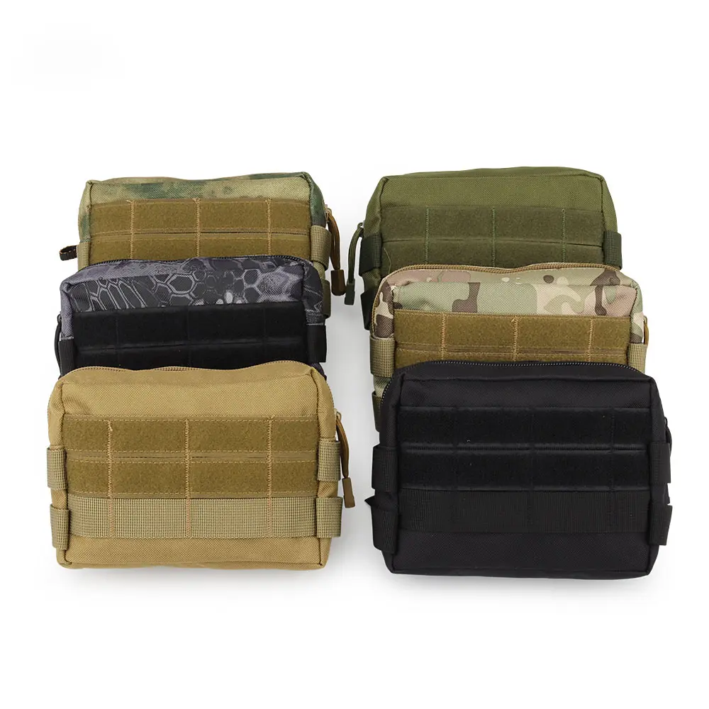 Small Outdoor Storage Bag For Multi Tools Tactical Bag Portable Camouflage Tool Waist Bag