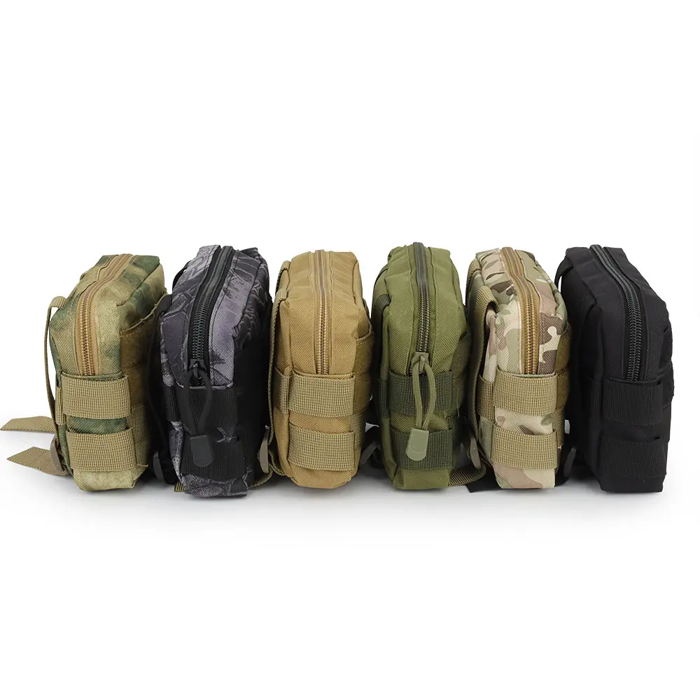 Small Outdoor Storage Bag For Multi Tools Tactical Bag Portable Camouflage Tool Waist Bag