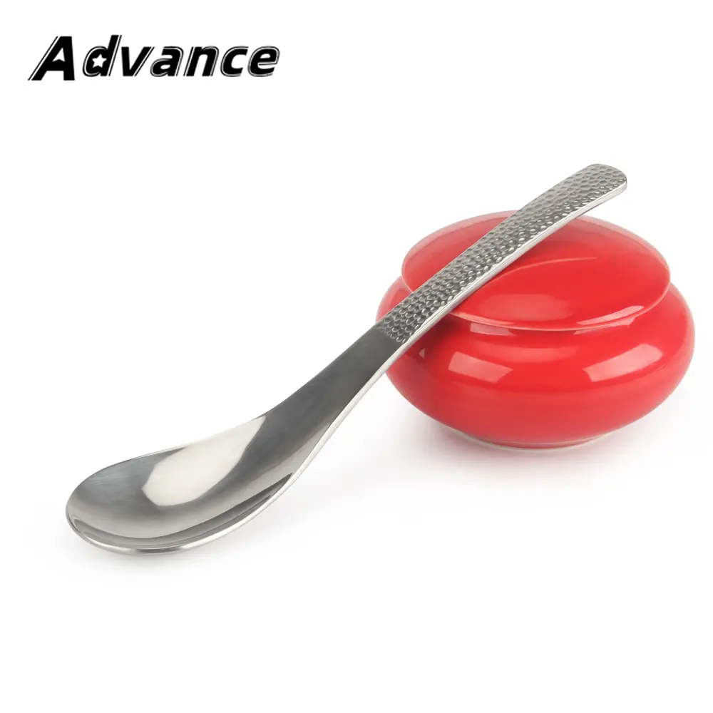 Crater-shaped Handle Spoon Titanium Alloy Utensil Outdoor Camping Spoon Food Scoop