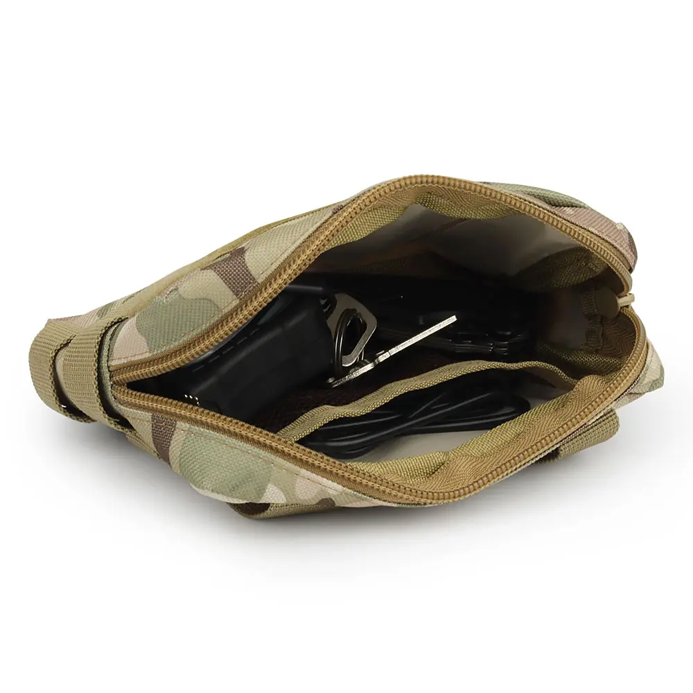 Small Outdoor Storage Bag For Multi Tools Tactical Bag Portable Camouflage Tool Waist Bag