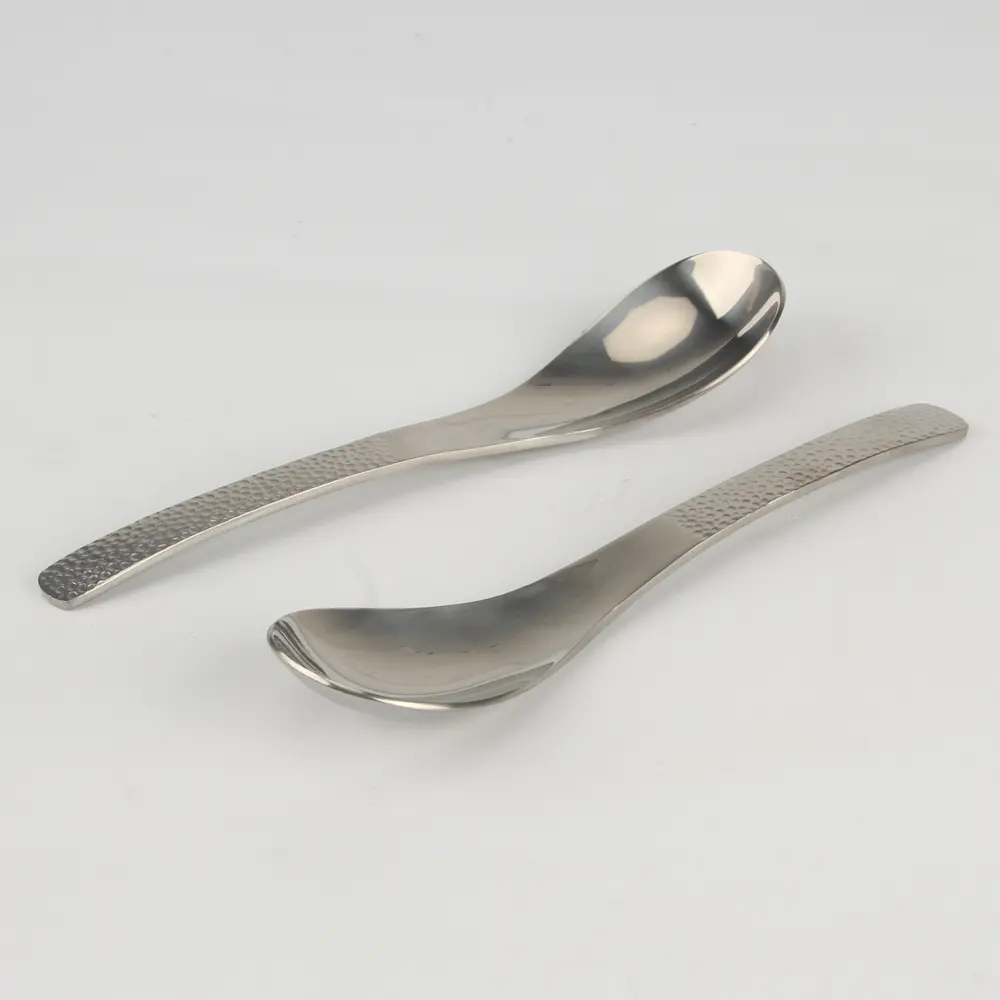 Crater-shaped Handle Spoon Titanium Alloy Utensil Outdoor Camping Spoon Food Scoop