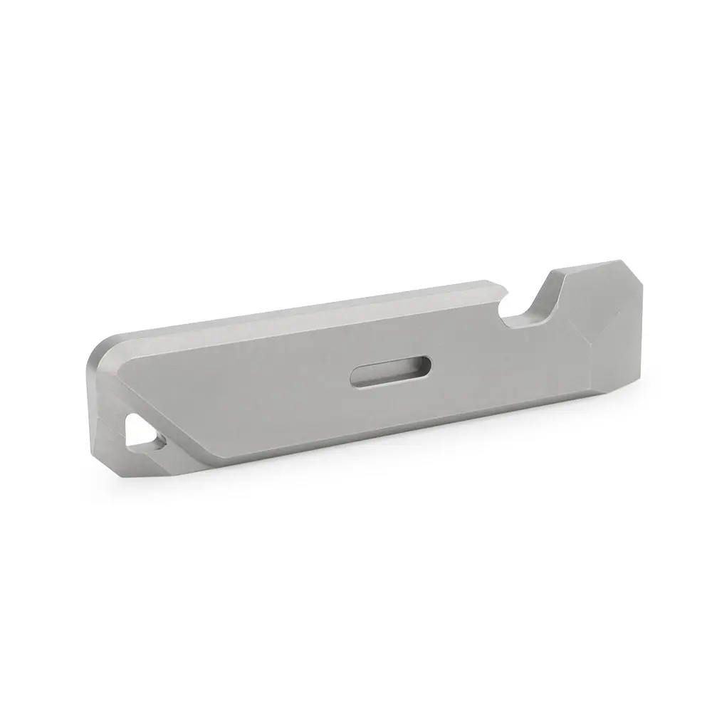 Small Titanium Alloy Open Bottle Crowbar Tactical EDC Outdoor Camping Tool Keyring Car Gift