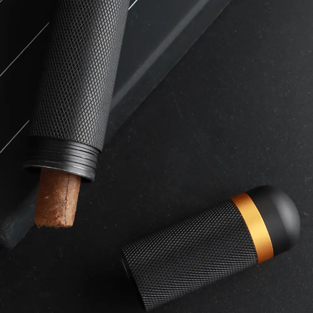 Aluminum Alloy Long Bottle Seal Bottle Canister Portable Box Outdoor Tool