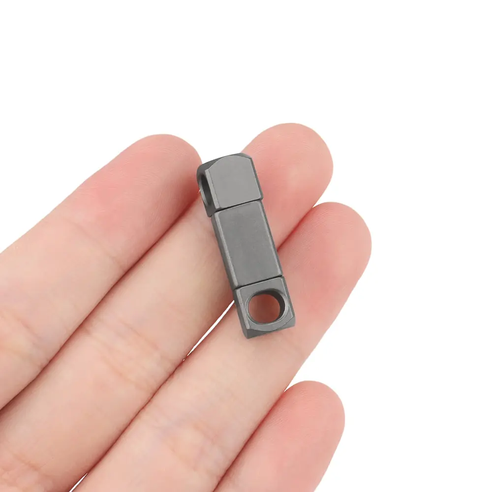 Titanium Alloy Keychain Turn Buckle Keyring Rotary Outdoor Tool EDC Mountaineering Camping