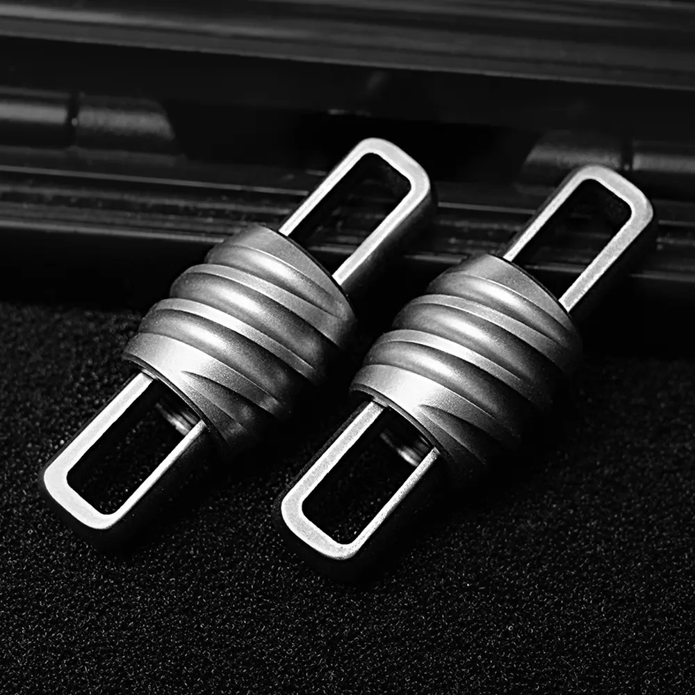 Mini Titanium Alloy Keychain Quick Opening Buckle Outdoor Tool EDC
