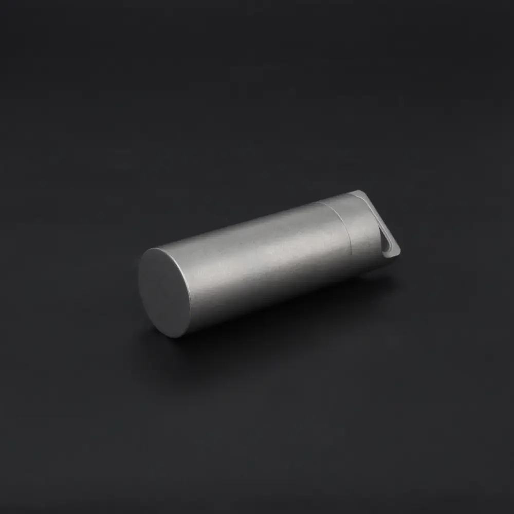 Titanium Alloy Seal Bottle Portable Waterproof Bottle Outdoor Camping EDC Tool