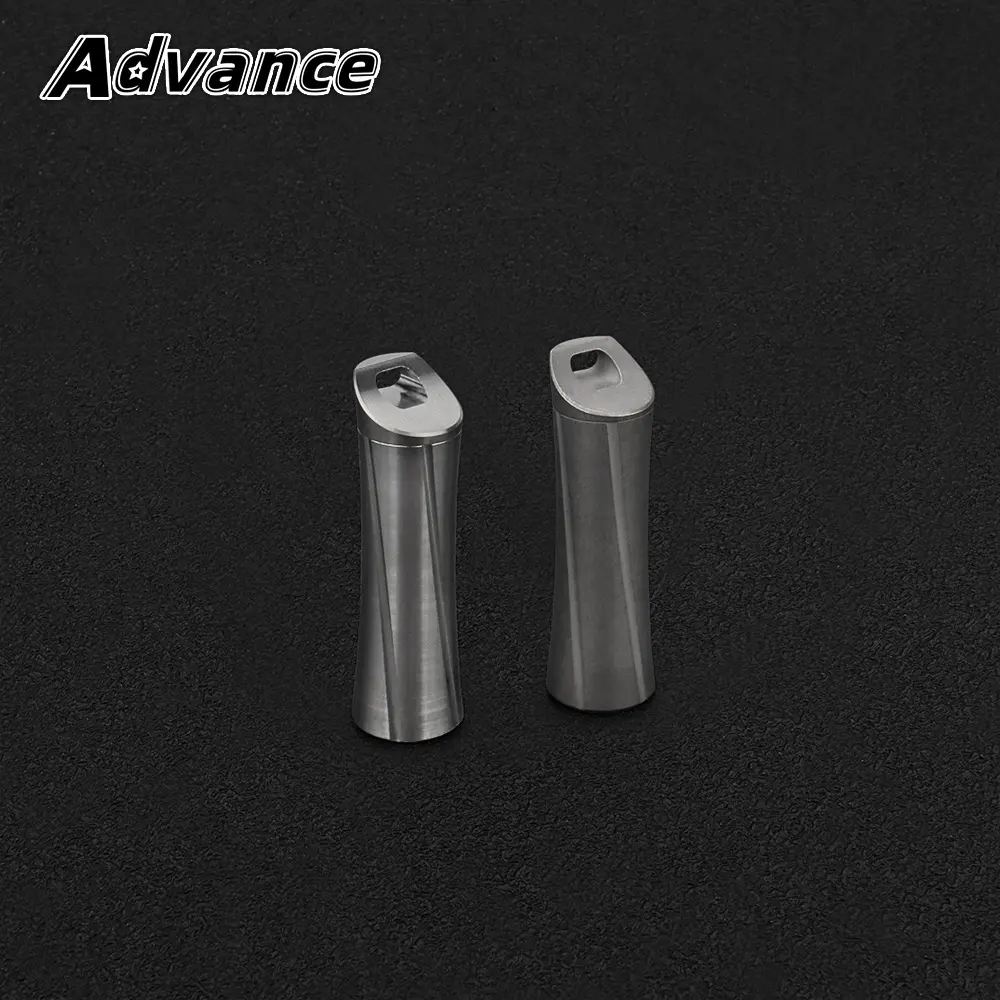 Titanium Alloy Outdoor Portable Waterproof Sealed Bottle Travelling Storage Box Outdoor Tool EDC