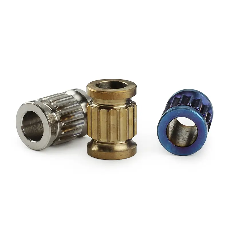 Vase Shape Titanium Alloy Knife Beads Paracord Umbrella Rope Cord DIY EDC Outdoor Pendant