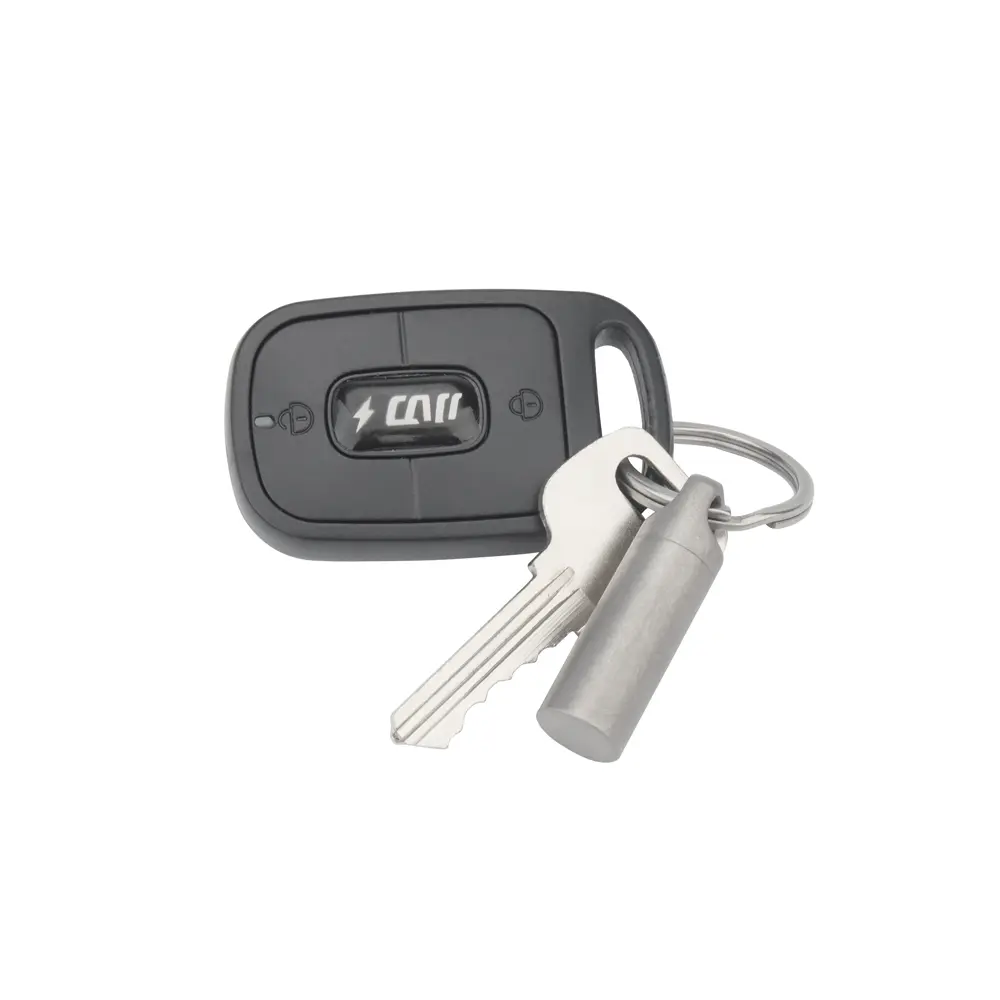 Gray Titanium Alloy Seals Waterproof Bottles Canister Bottle Outdoor Camping EDC Tool Titanium Seal Bottle