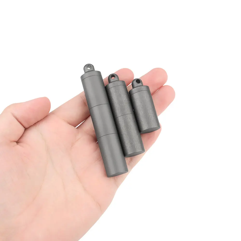 S/M/L Titanium Seal Bottle Waterproof Canister Titanium Bottle Multilayer Outdoor EDC Tool