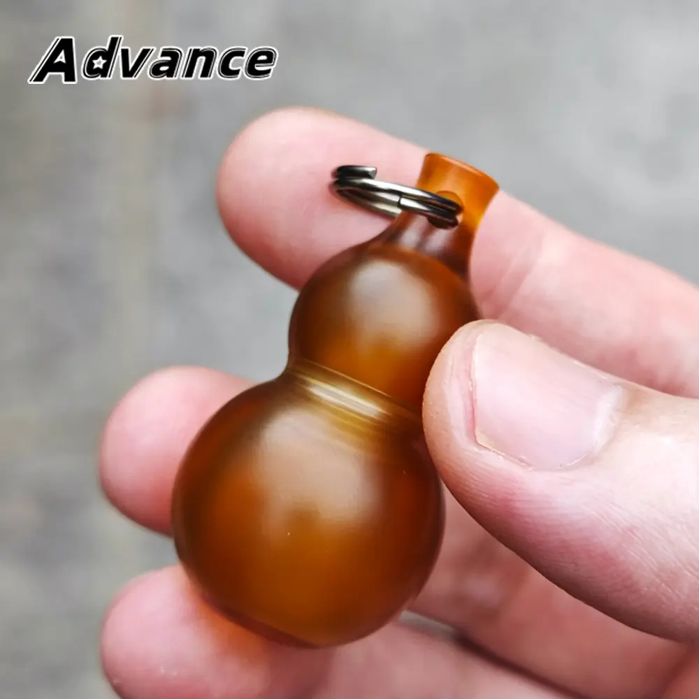 Gourd Shape PEI/Titanium Alloy Seal Bottle Waterproof Moisture-proof Storage Box Outdoor Tool