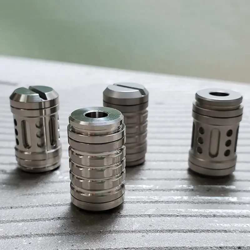 Detachable Titanium Alloy Big Paracord Accessory Screw Thread Knife Beads EDC DIY Paracord Beads