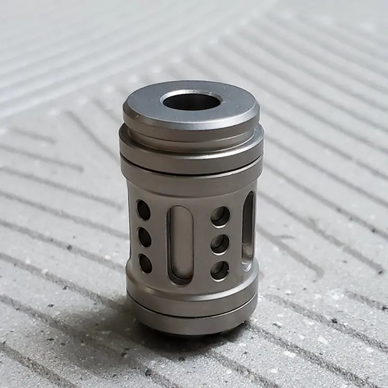 Detachable Titanium Alloy Big Paracord Accessory Screw Thread Knife Beads EDC DIY Paracord Beads