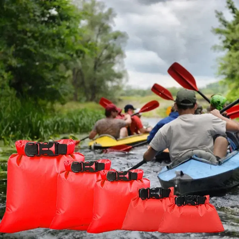 1.5/2.5/3/3.5/5/8L Outdoor Waterproof Bag Dry Bag Sack Ultralight Floating Dry Gear Bags For Boating Fishing Rafting Swimming
