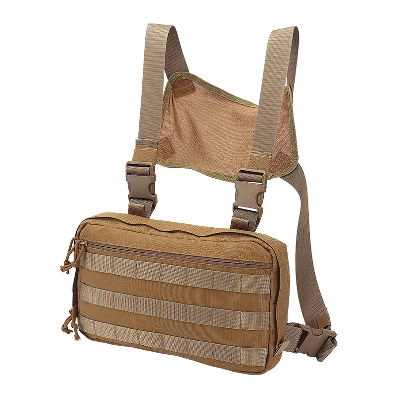 Tatcical Chest Rig Pouch Chest Recon MOLLE Shoulder Bag Multi-Purpose Military Tactical EDC Pouch