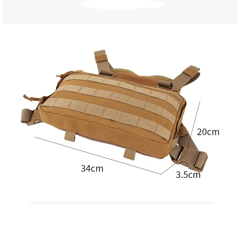 Tatcical Chest Rig Pouch Chest Recon MOLLE Shoulder Bag Multi-Purpose Military Tactical EDC Pouch