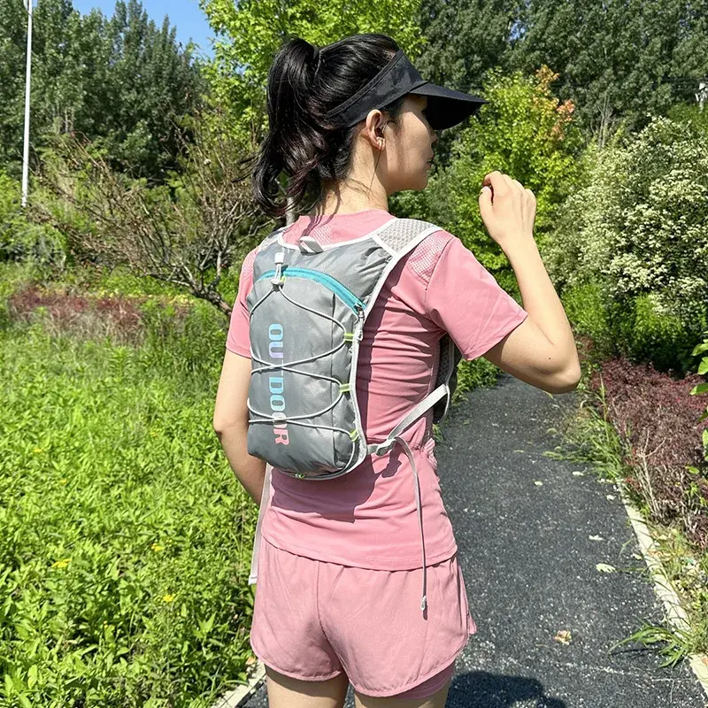 Bicycle Backpack Running Hydrating Vest Backpack For Men And Women Outdoor Cycling Hiking Marathon Outdoor Sports Water Bag 1.5L