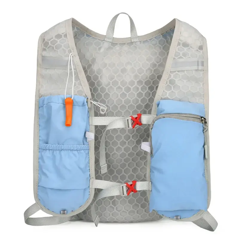 Running Hydrating Vest Backpack 5L Cycling Hydrating Backpack Hiking Marathon Hydrating With 1.5L Water Bag 500ml Water Bottle