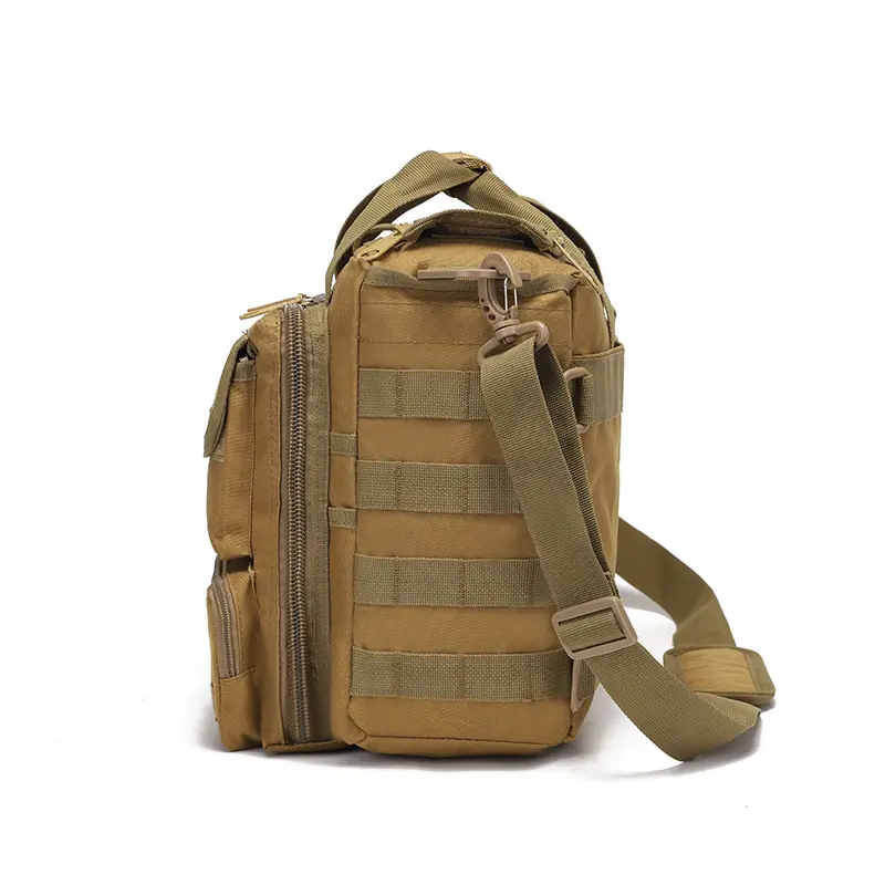 Large Tactical Shoulder Bag Pistol Gun Molle Hunting Accessories 800D Outdoor Shooting EDC Tools Bag Camping Travel Handbag