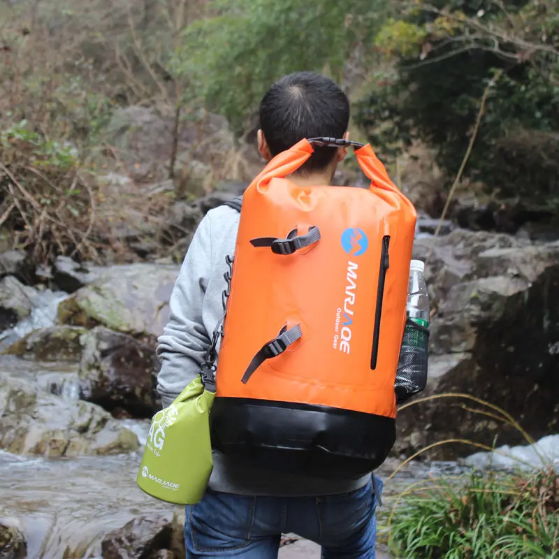 30L Waterproof Dry Bag Backpack Rucksack Storage Pack Sack Swimming Rafting Kayaking River Trekking Floating Sailing