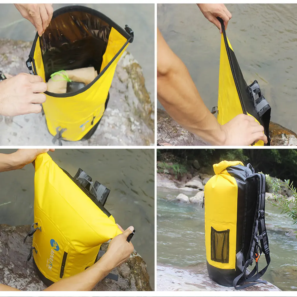 30L Waterproof Dry Bag Backpack Rucksack Storage Pack Sack Swimming Rafting Kayaking River Trekking Floating Sailing