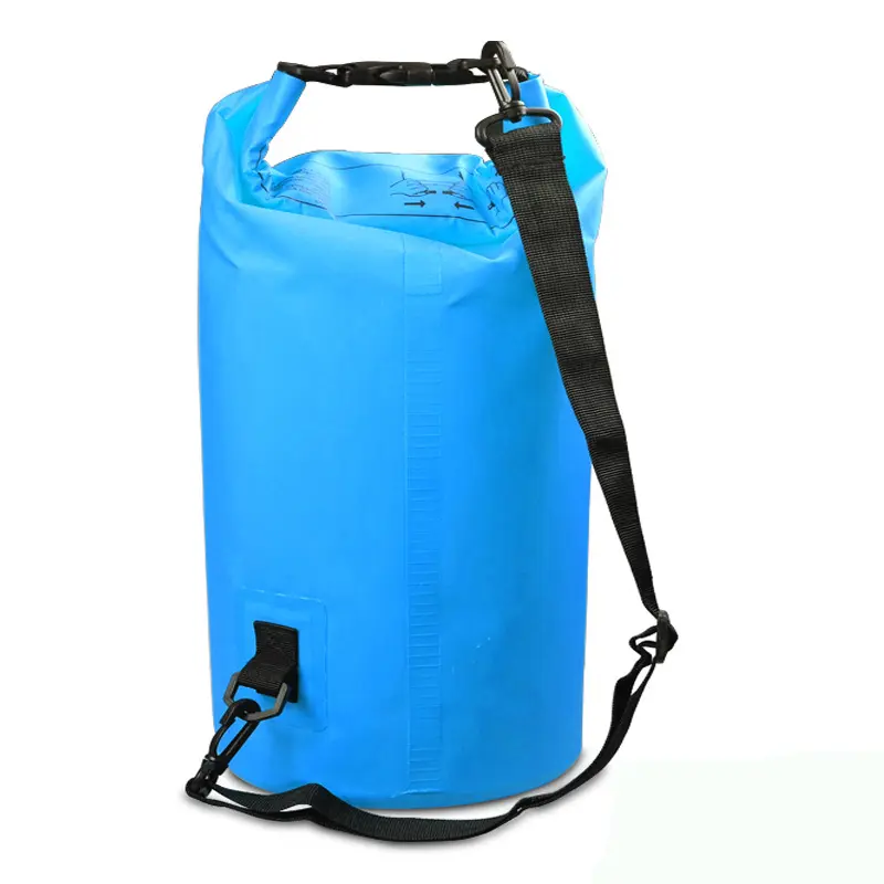 PVC Waterproof Bag Outdoor Diving Compression Storage Waterproof Bag Dry Bag For Man Women Swimming Rafting Kayak 2L 5L 10L 20L