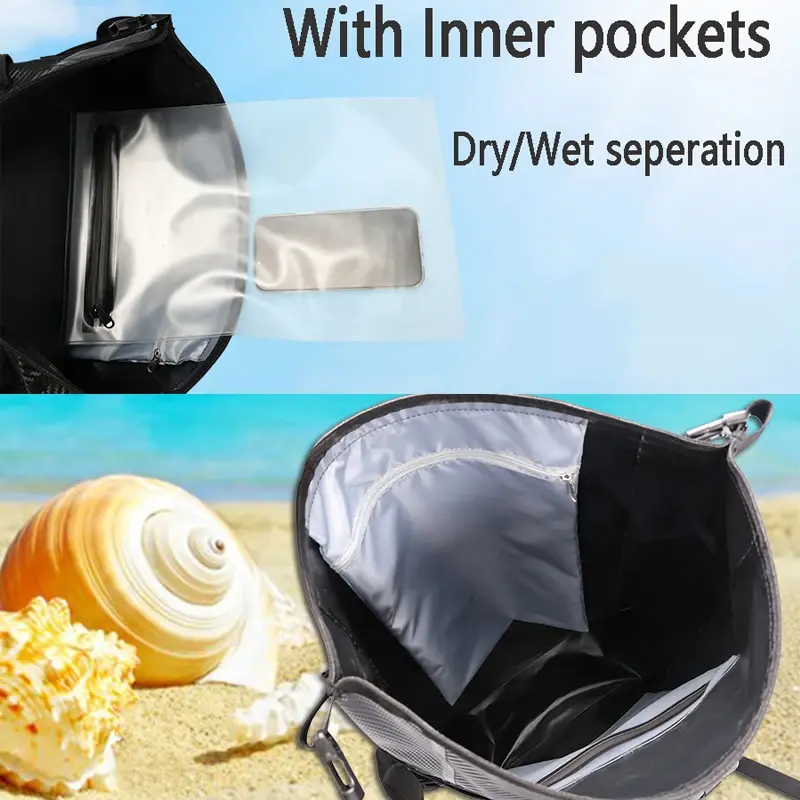 Dry Bags 25L Waterproof Gym Swimming Bag Backpack Wet Dry Rafting Surfing Kayak Storage Bag Outdoor Hiking Trekking Sports Bag