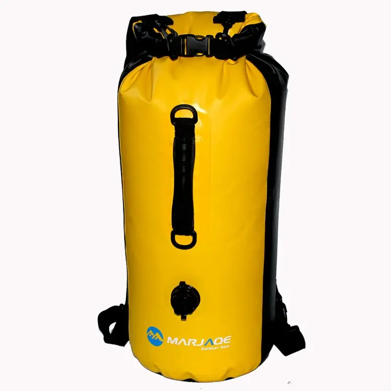 30L Inflatable Snorkeling Dry Bag Waterproof Swimming Bag Outdoor Hiking Backpack Rafting Drifting Dry Backpack Stuff Sack