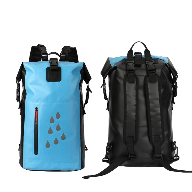 25L Waterproof Drift Bag Swimming Backpack Large River Trekking Shoulder Diving Wet Dry Rafting Canoeing Kayak PVC Camping Bag