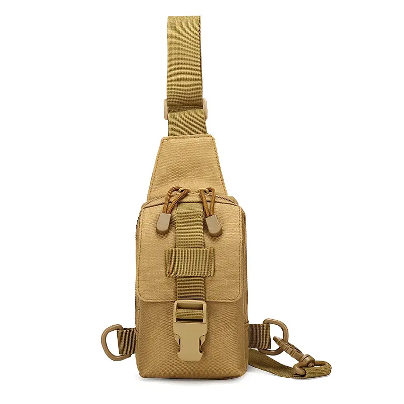 Tactical Chest Bag Army Military Outdoor Men Shoulder Bag Mini Pack Small Travel Mobile Phone Pouch Hiking Hunting Crossbody Bag
