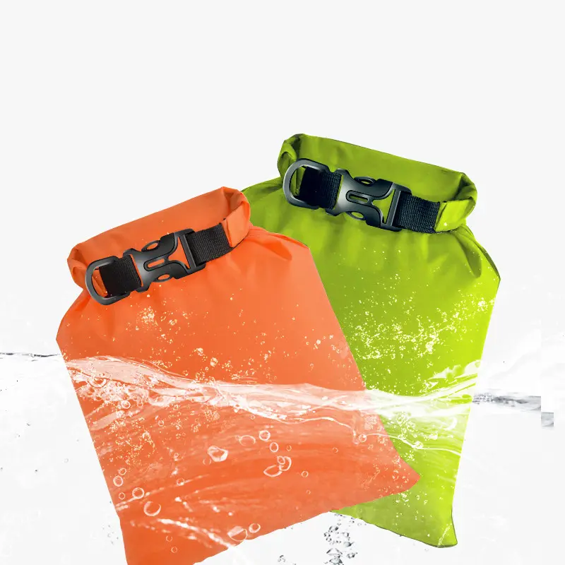 1.5/2.5/3/3.5/5/8L Waterproof Dry Bag Lightweight Dry Sacks Roll Top Sacks Drifting Swimming Clothes Storage Bag Keeps Gear Dry