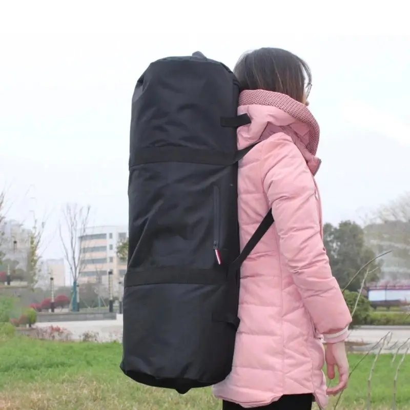 Large Capability Folding Tent Storage Carry Bag Waterproof Luggage Pack Pouch for Camping Hiking Picnic Organizer Walking Holder