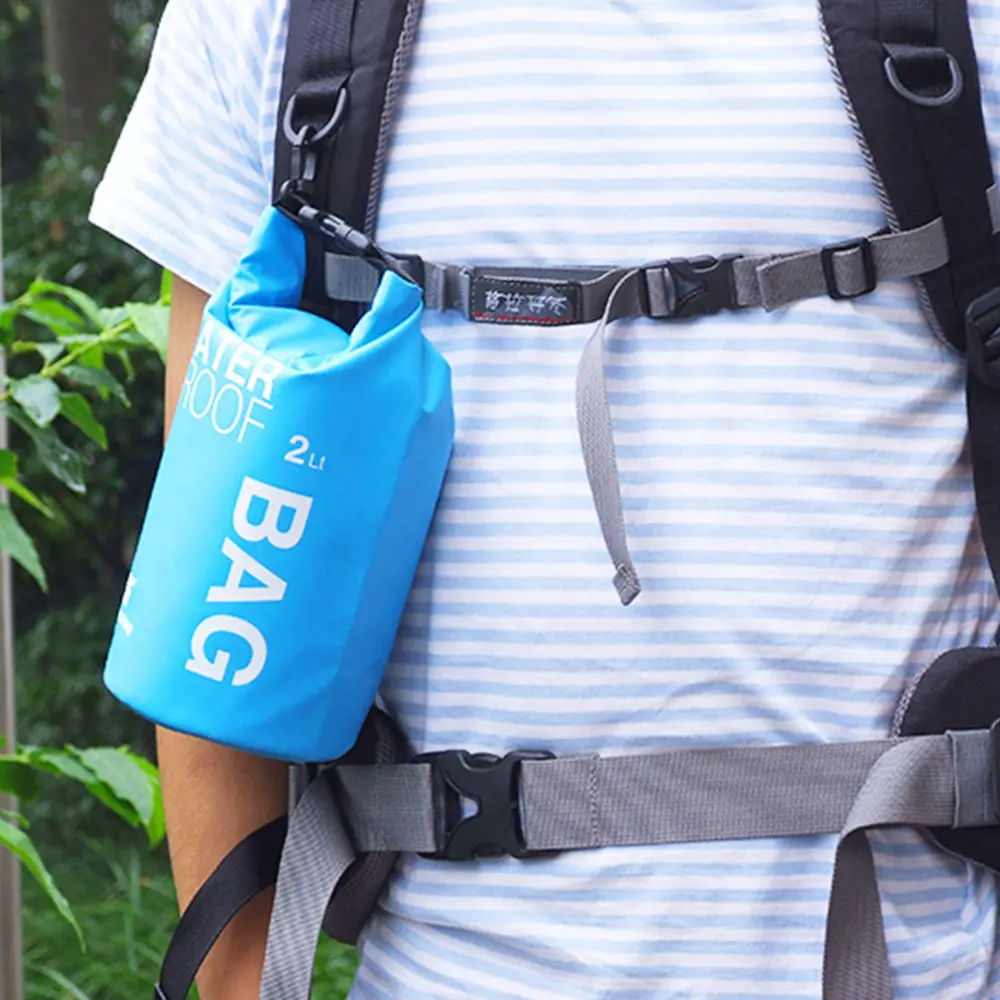 2L/5L/10L/15L Waterproof Dry Bag Pack Sack Swimming Rafting Kayaking River Trekking Floating Sailing Canoing Boating Water Bag