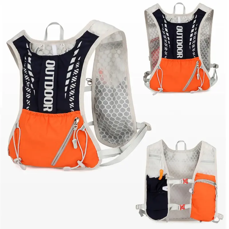 Running Hydration Vest Reflective Cycling Backpack Bicycle Bags Outdoor Sport Climbing Hiking MTB Road Bike Hydration Backpack