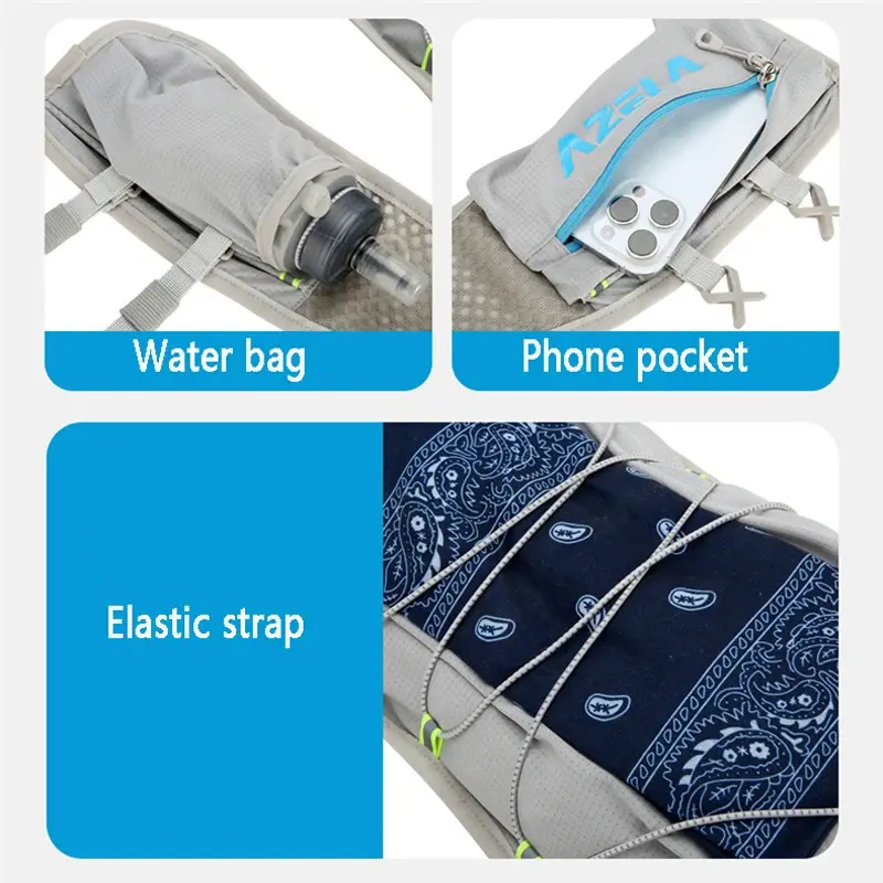 Trail Running Ultra-light Backpack Running Hydration Vest Jogging Hiking Marathon Hydrating Bag Can Be Used With 500ML Water Bag