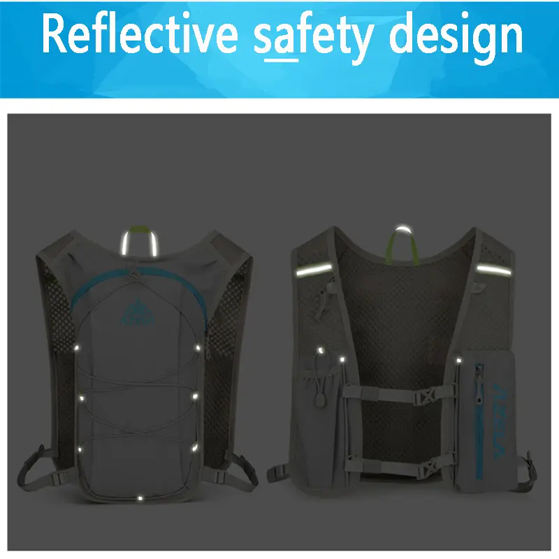 Trail Running Ultra-light Backpack Running Hydration Vest Jogging Hiking Marathon Hydrating Bag Can Be Used With 500ML Water Bag