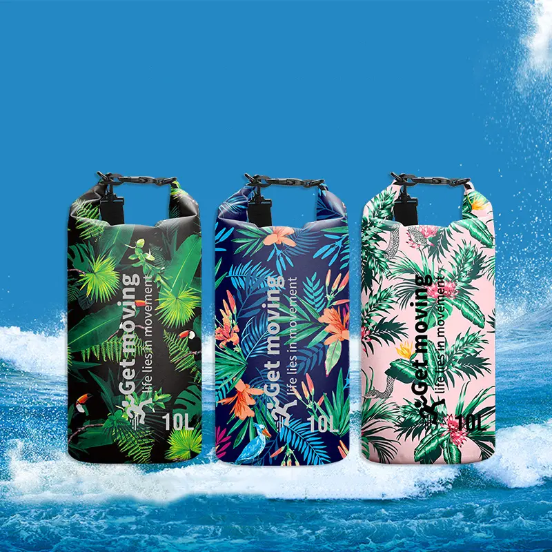 Waterproof Floating Dry Bag 2/3/5/10/15/20/30L Dry Sack Roll Top Dry Backpack Dry Backpack for Rafting Boating Swimming Kayaking
