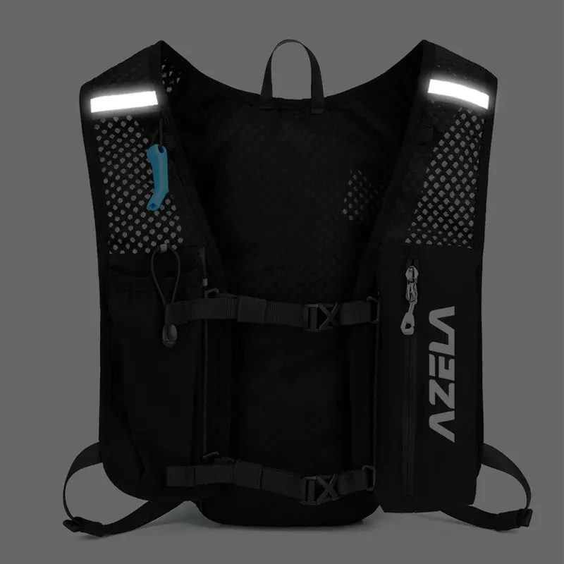 Outdoor Trail Running Ultralight Backpack Hydration Jogging Vest Men Breathable Marathon Bicycle Bag Water Bottle 250ML/1.5L