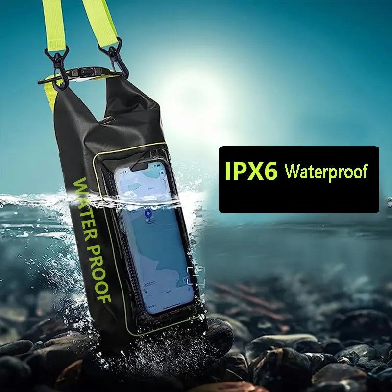 2L 5L Dry Bag Touch Screen Waterproof  Bags Beach Phone Pouch For Trekking Drifting Rafting Surfing Kayaking Outdoor Sports Bags