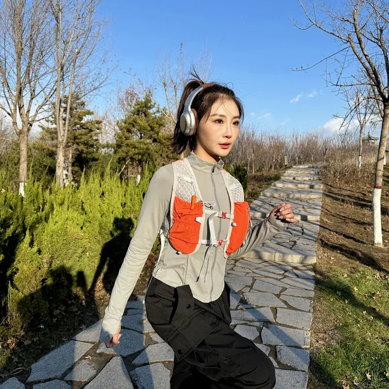 Outdoor Trail Running Ultralight Backpack Hydration Jogging Vest Men Breathable Marathon Bicycle Bag Water Bottle 500ML 1.5L