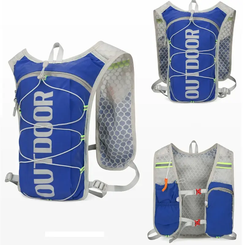 5L Breathable Hydration Vest Trail Running Backpacks Lightweight Cycling Run Jogging Marathon Backpack Riding Bike Climbing Bag