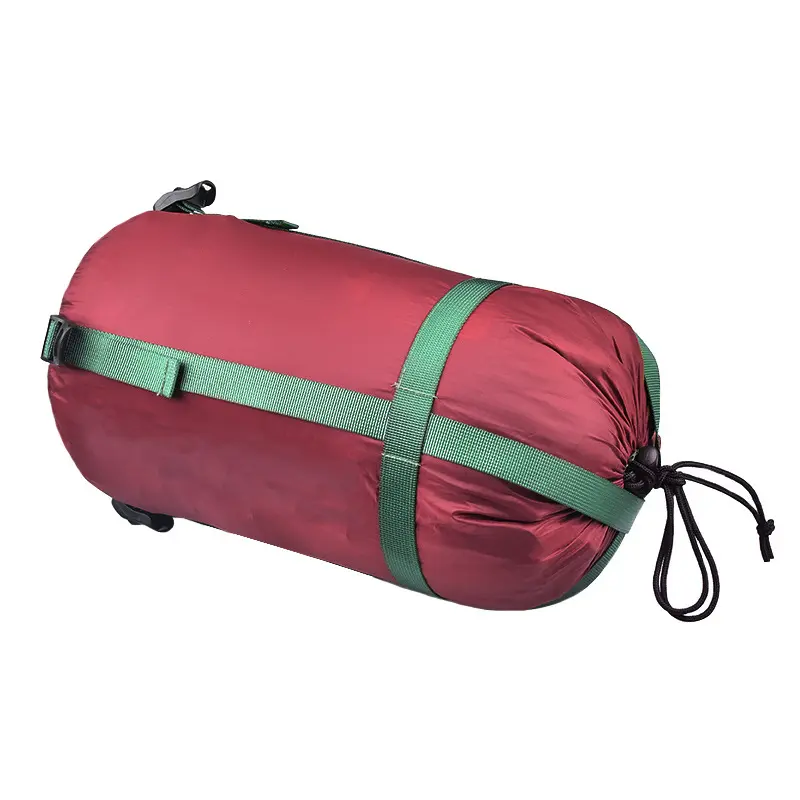 Waterproof Compression Stuff Sack Outdoor Camping Sleeping Bag Storage Bag 38*18cm Drawstring Design Nylon Pack Outdoor Tools