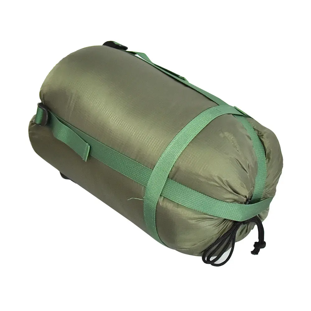 Waterproof Compression Stuff Sack Outdoor Camping Sleeping Bag Storage Bag 38*18cm Drawstring Design Nylon Pack Outdoor Tools