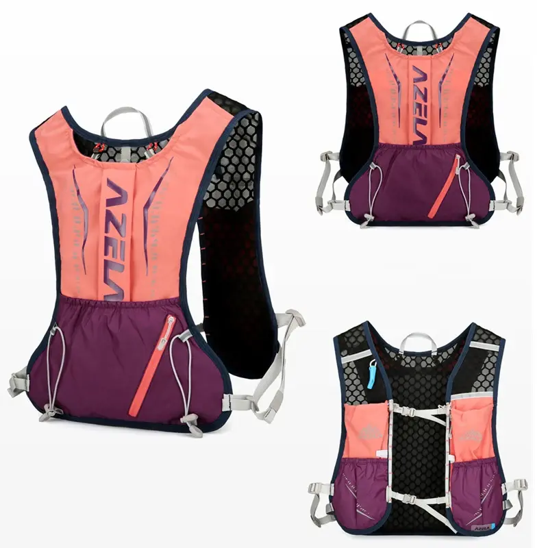 Breathable Hydration Vest Trail Running Backpacks Lightweight Cycling Run Jogging Marathon Backpack Riding Bike Climbing Bag