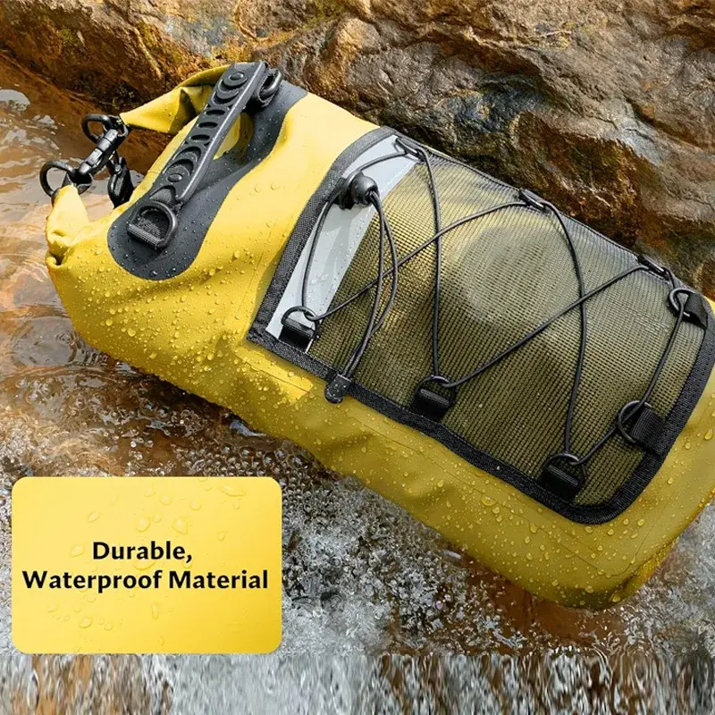 10L 20L 30L Waterproof Ocean Swimming Backpack PVC Diving Compression Storage Dry Pack Bag Men Women Kayaking Surfing Backpack