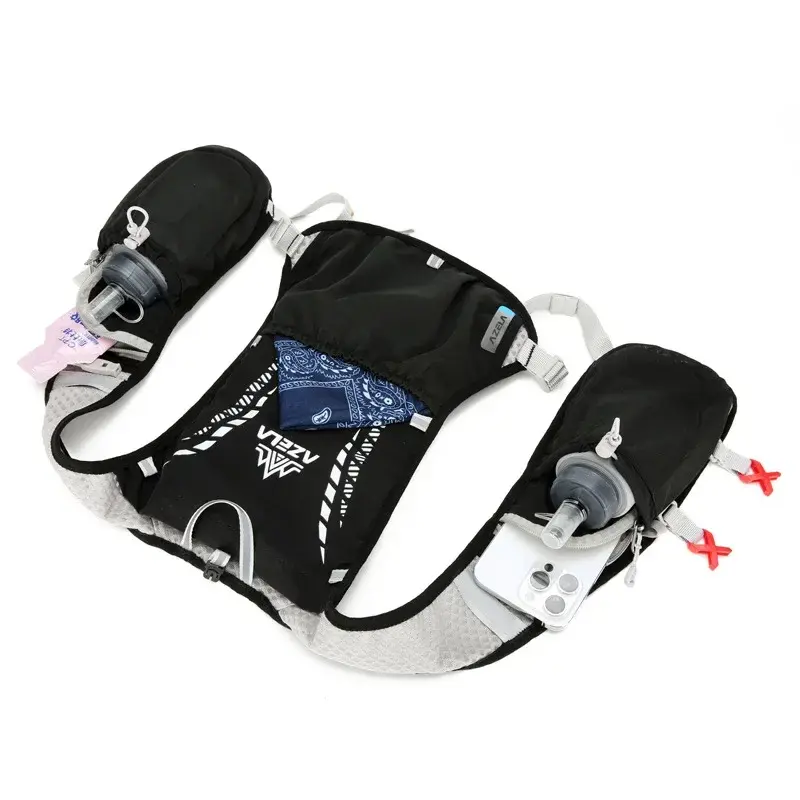 Outdoor Trail Running Backpack Ultralight Women Men Running Race Hydration Vest Marathon Bicycle Bag for Marathon Hiking Cycling