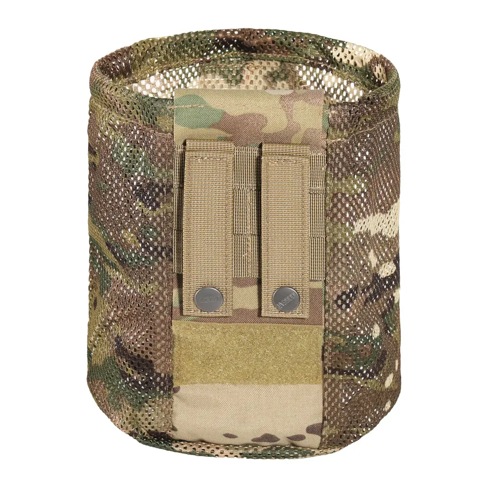 500D Roll-Up Mag Mesh Dump Pouch Magazine Mini Foldable Net Pocket EDC Tactical Outdoor Sport Hunting Bags Molle Waist Pouch