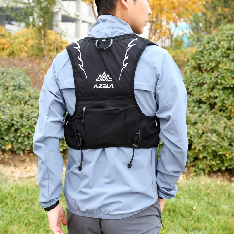 Outdoor Trail Running Backpack Ultralight Women Men Running Race Hydration Vest Marathon Bicycle Bag for Marathon Cycling Hiking